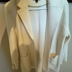 J.Crew Cream Textured Blazer